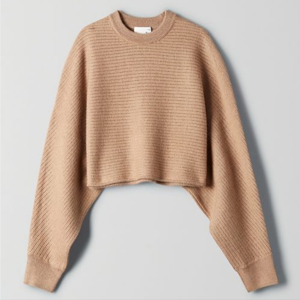 Aritzia Wilfred Free Lolan Cropped Sweatshirt